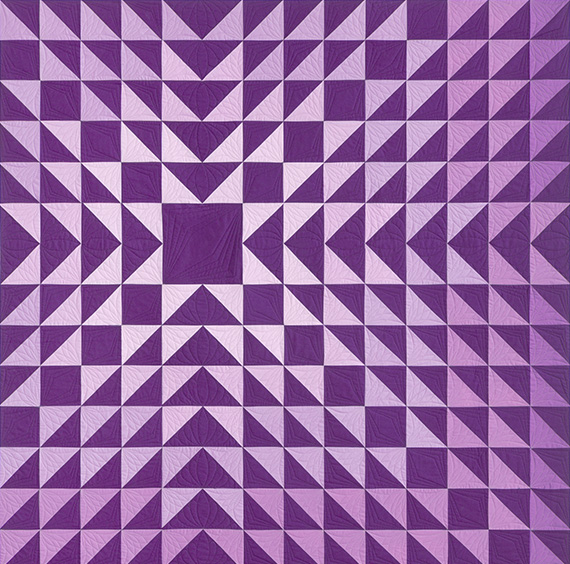 Silky Star Pattern, Kona Cotton Collection